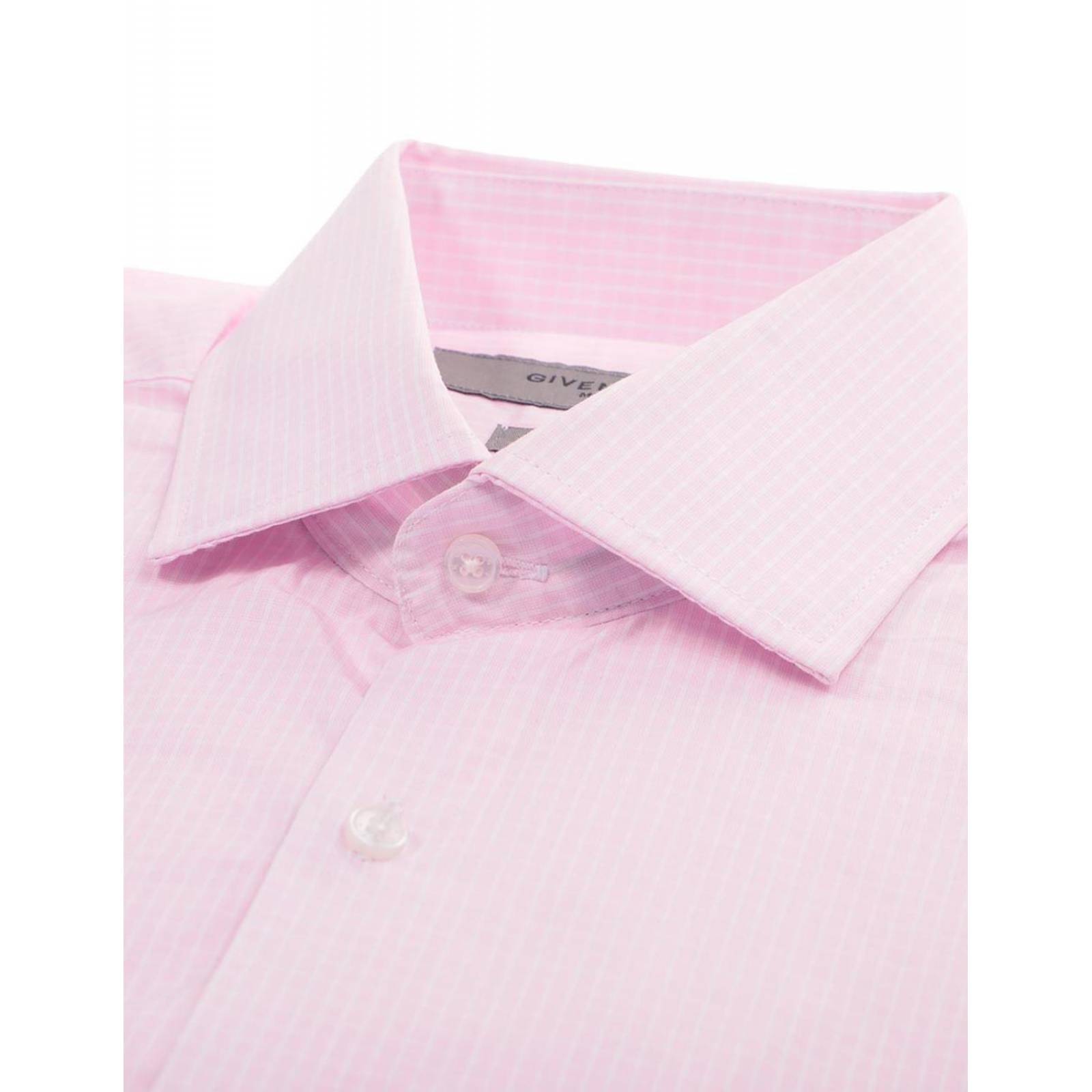 Camisa de vestir Givenchy manga larga Rosa 15.5 2-3 