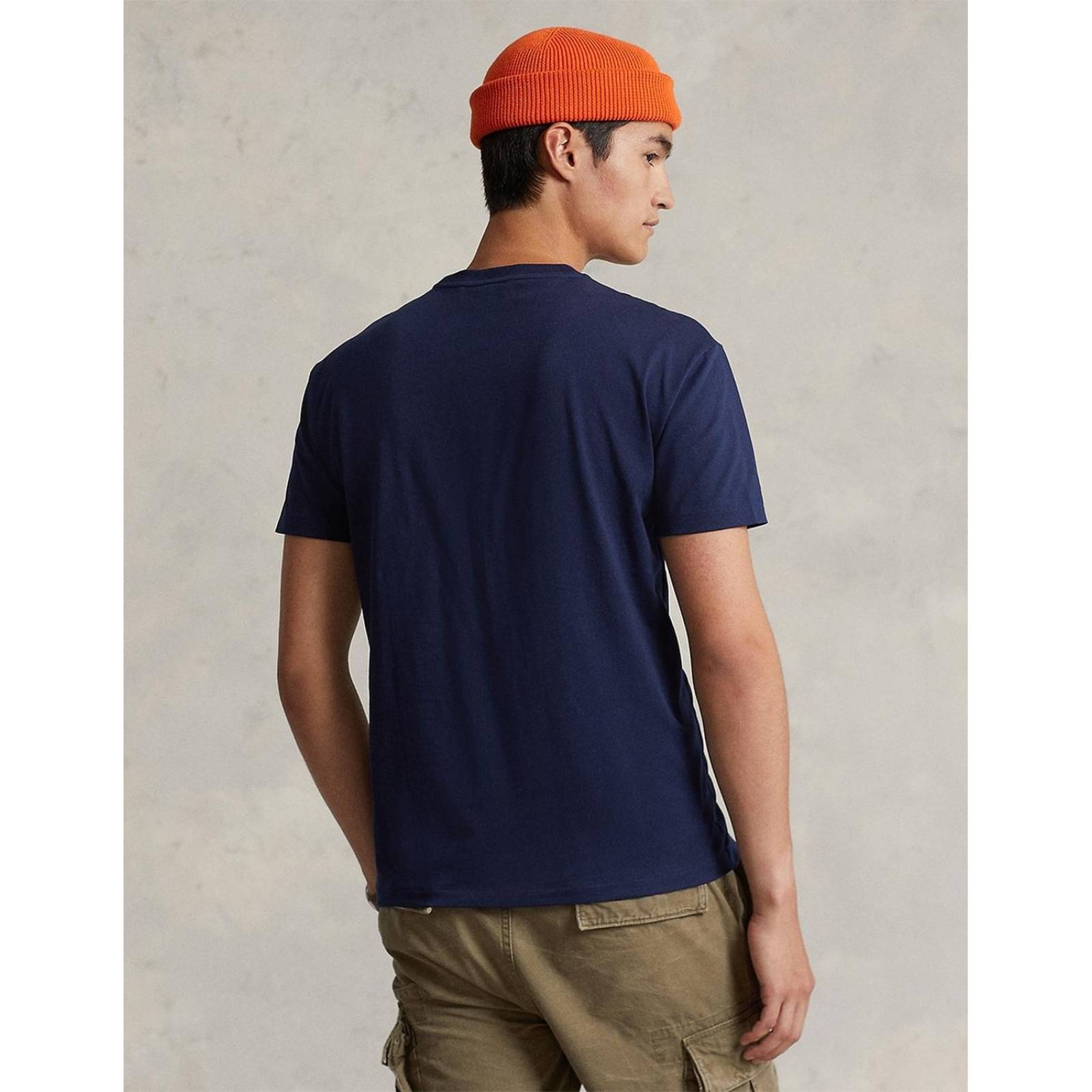Playera Polo Ralph Lauren cuello redondo Azul marino G 