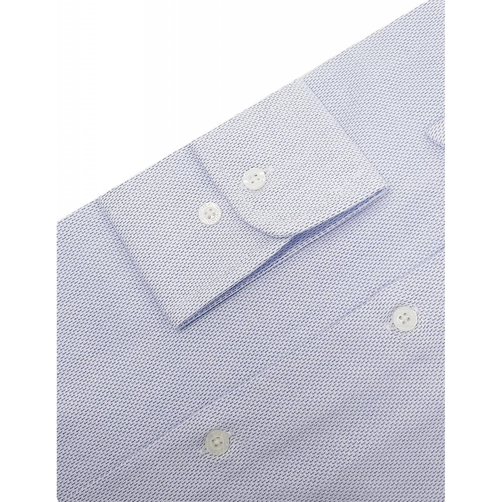 Camisa de vestir Nautica manga larga AZUL 16.5 4-5 