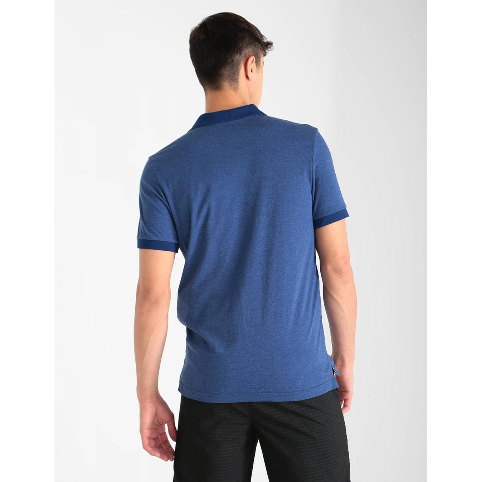 Playera tipo polo Aéropostale para hombre Azul XCH 