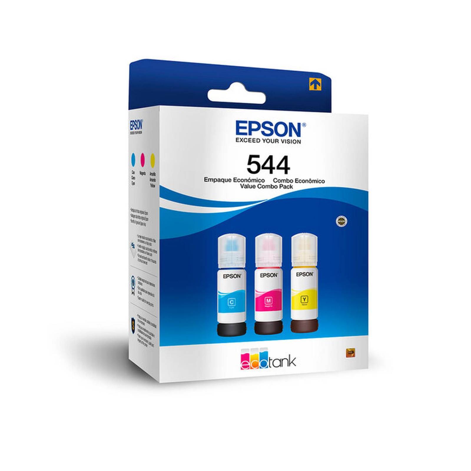 Paquete de 3 Tintas Ecotank 544 