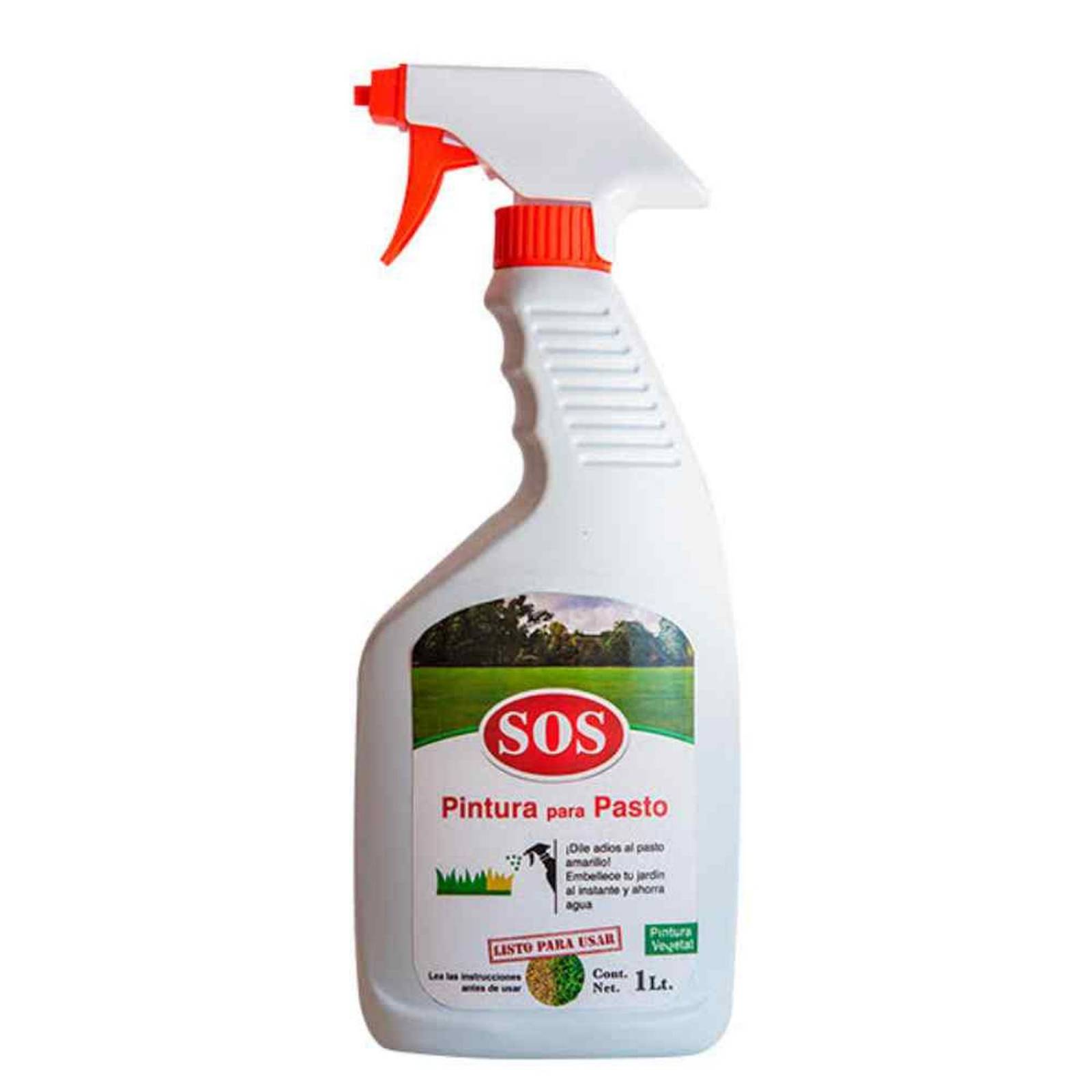 Pintura para pasto lista para aplicar 