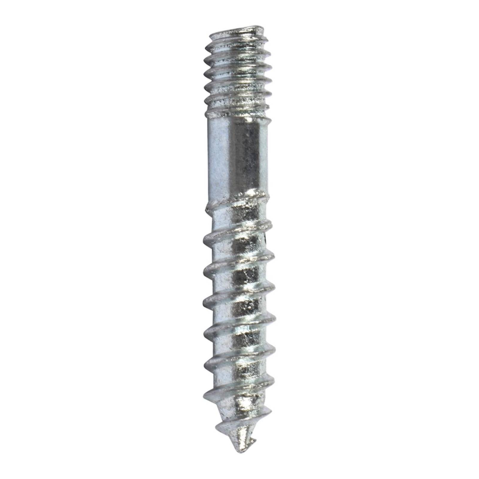 Perno con rosca de 8-32 x 1 pulgada plata 10 piezas 