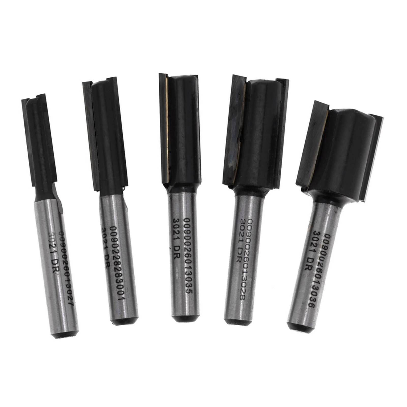 Juego de puntas para fresadora recta 5 piezas 