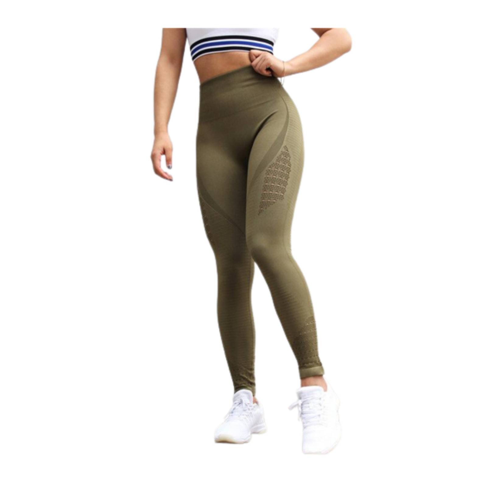 Leggins Deportivo Gym Mallas Plisado Levanta Pompa Sexy M-403