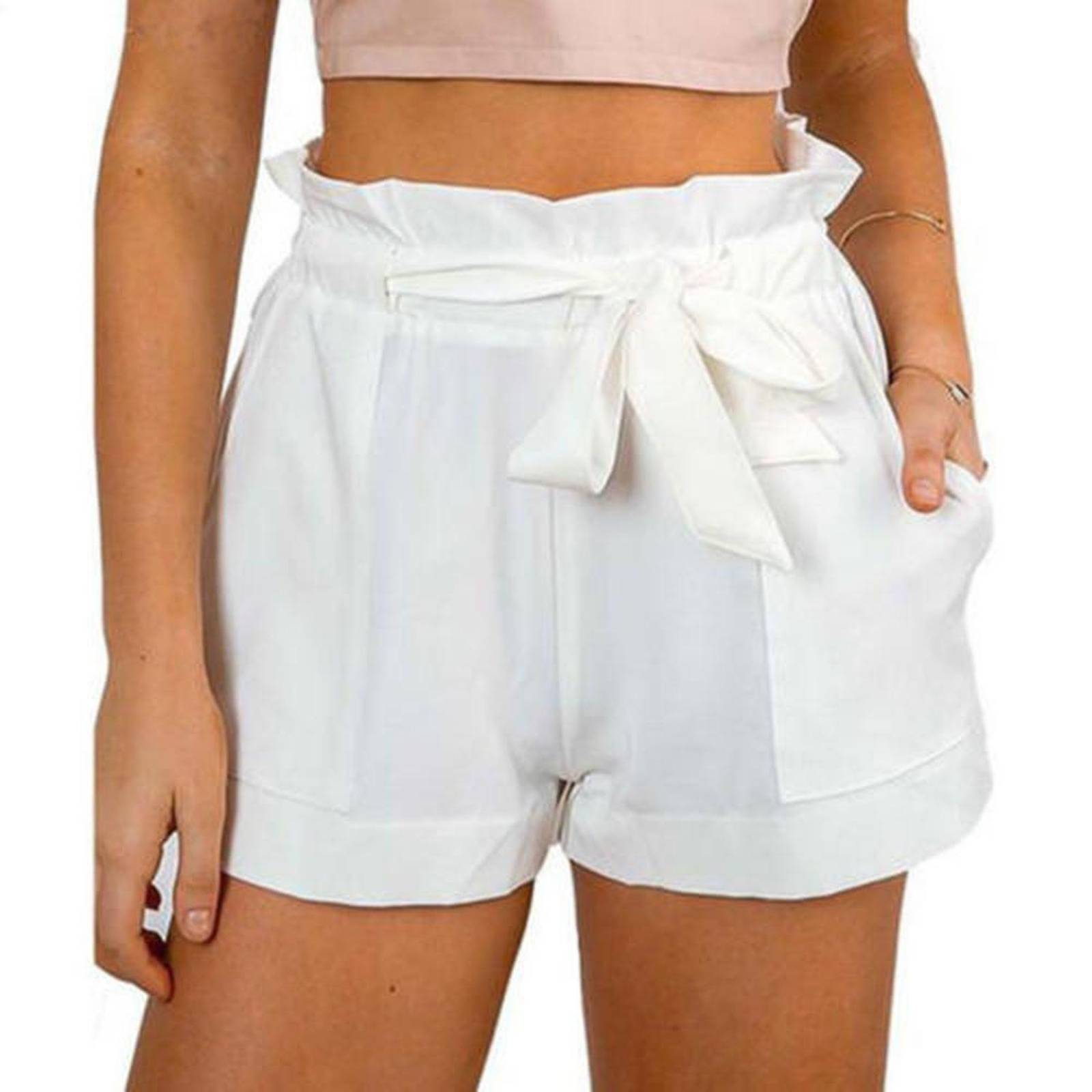 Short A La Cintura Con Moño Para Dama Casual Chic Mpb-553 