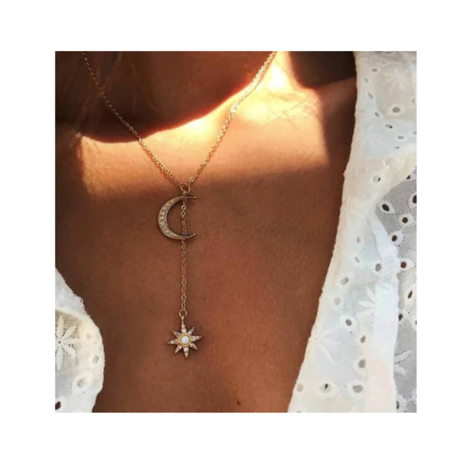 Collana del Sistema Solare con Pianeti Luna Terra Saturno Galassia Vetro Ciondolo a Pressione per Gioielli Regalo Astronomico | SHEIN ALIA