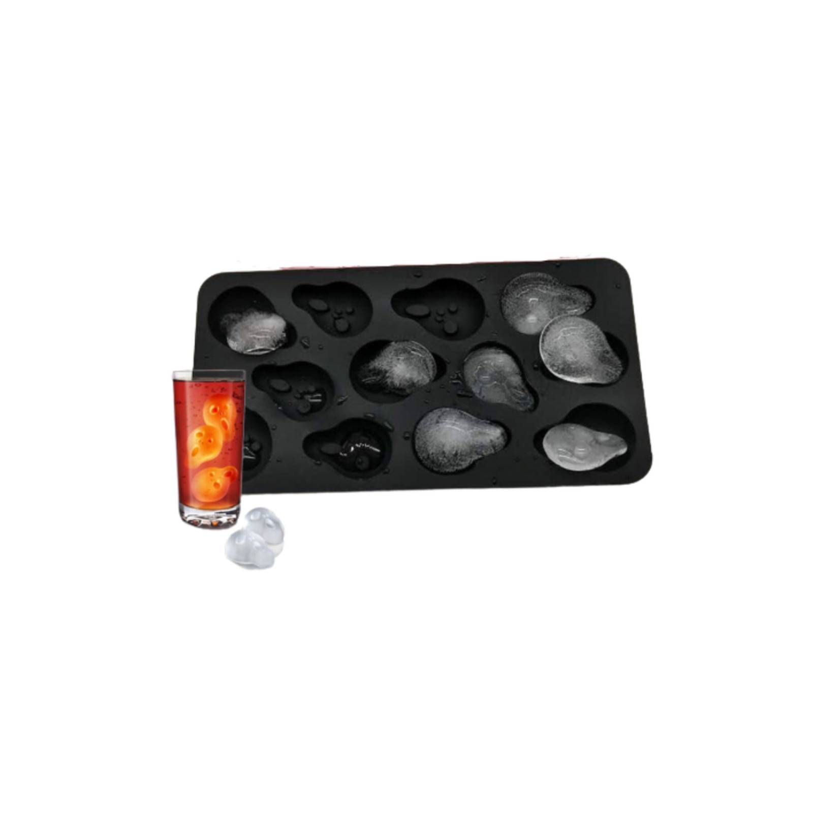 Molde Para Hielos Forma De Fantasmas 3D M-502 