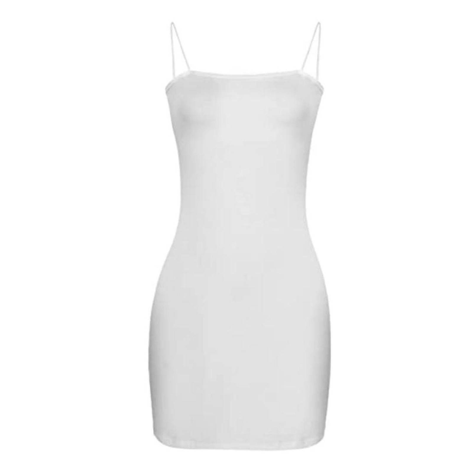 Vestido Corto Sexy Tirantes Finos Moda Dama M-166 