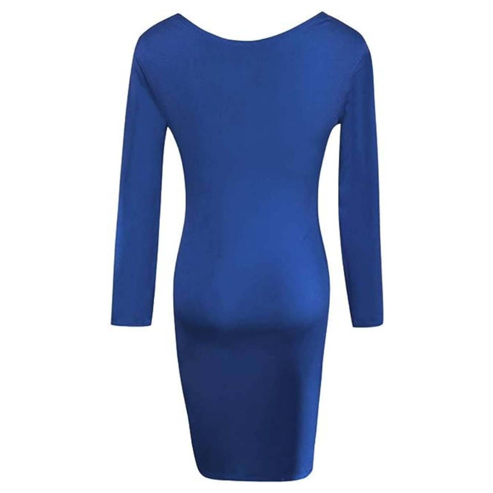 Vestido Dama Corto Ajustado Elegante Manga Larga Mpb-634 