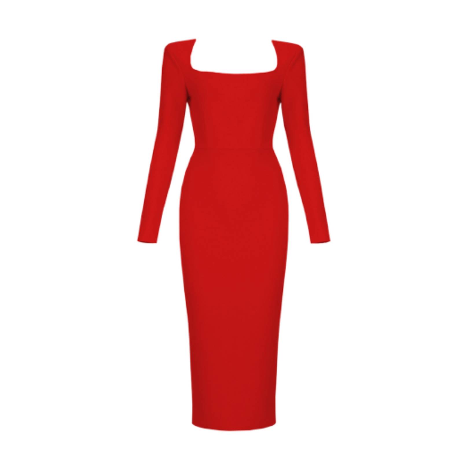 Vestido Dama Corto Ajustado Elegante Manga Larga Mpb-634 