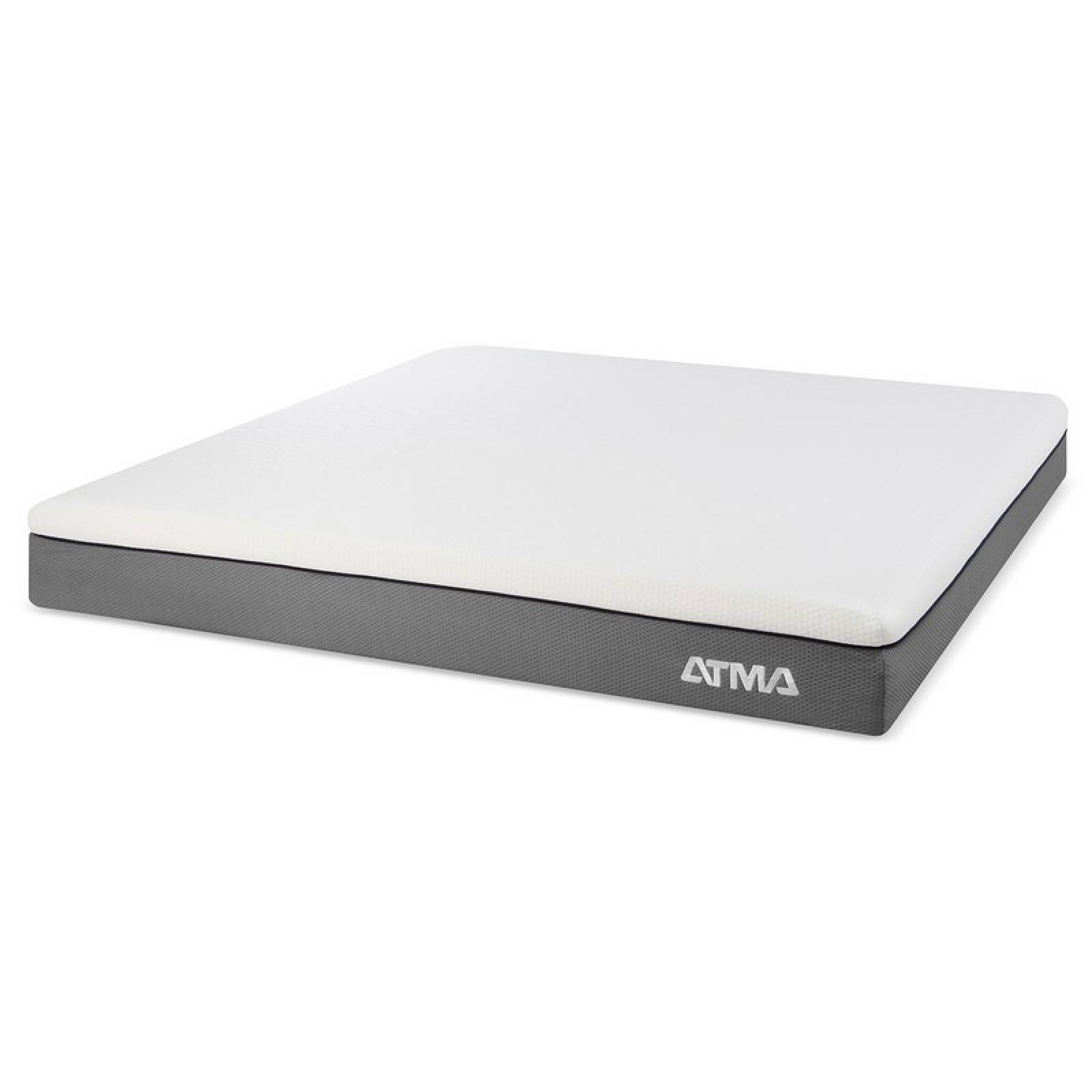 Colchón ATMA King Size Smooth Top con Pillow 190x200 Memory Foam (Semi Firme)