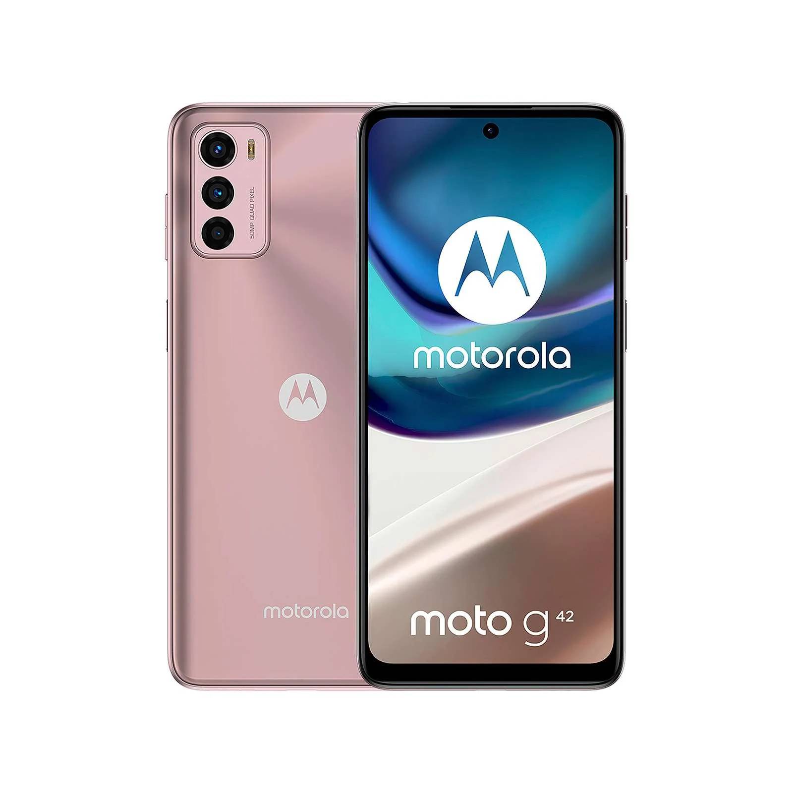 Celular Motorola Moto g42 Rosa 4GB + 128GB