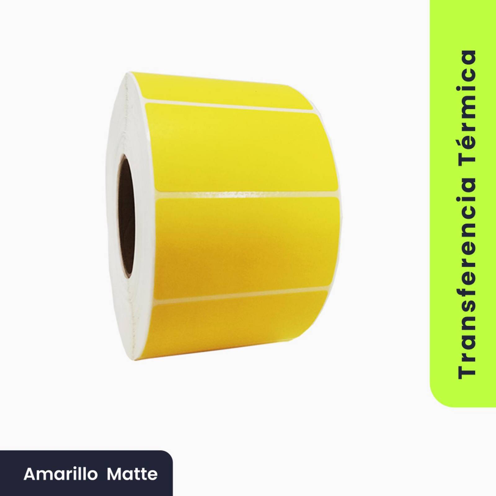 Etiqueta Transferencia Térmica Amarilla C/2850 Etiq. 4X2 In 