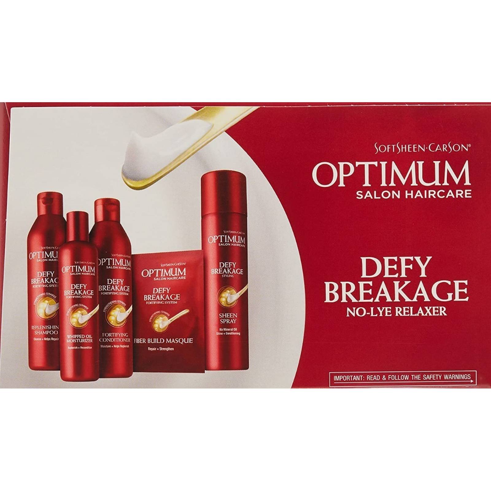 Softsheen Carson Optimum Salon Haircare No lye Relaxer