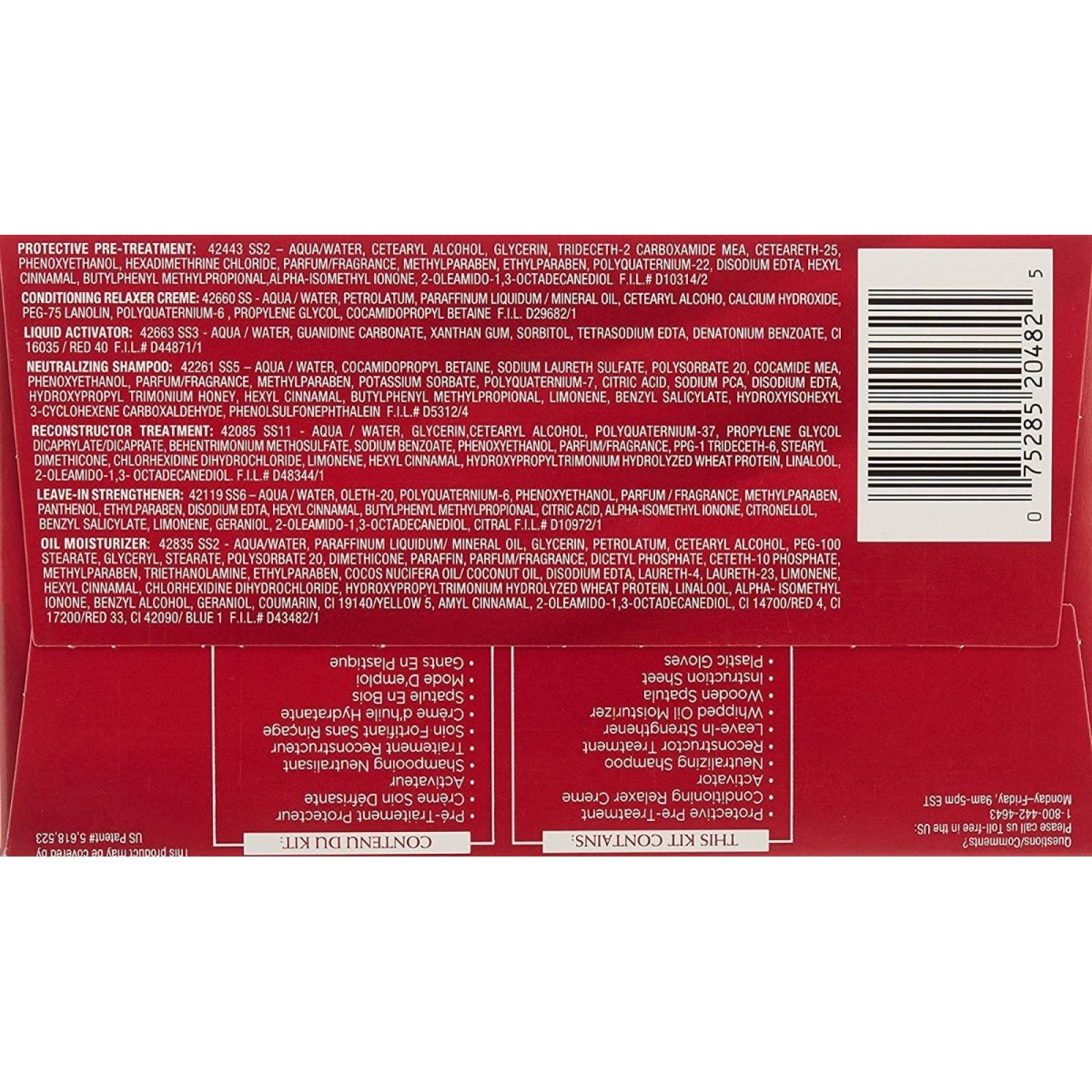 Softsheen Carson Optimum Salon Haircare No lye Relaxer