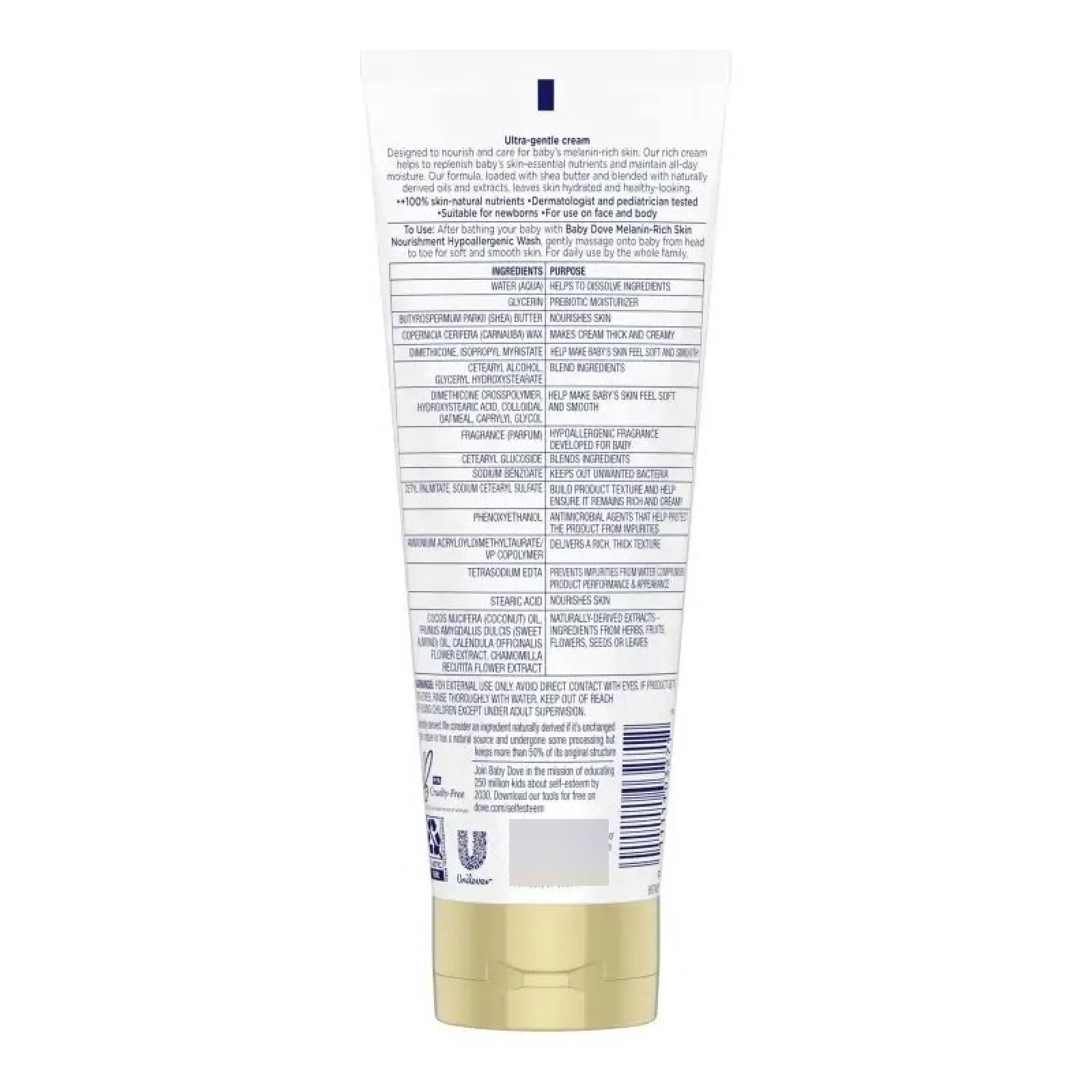 Crema Corporal Dove Baby Sensitive Skin Care 240ml