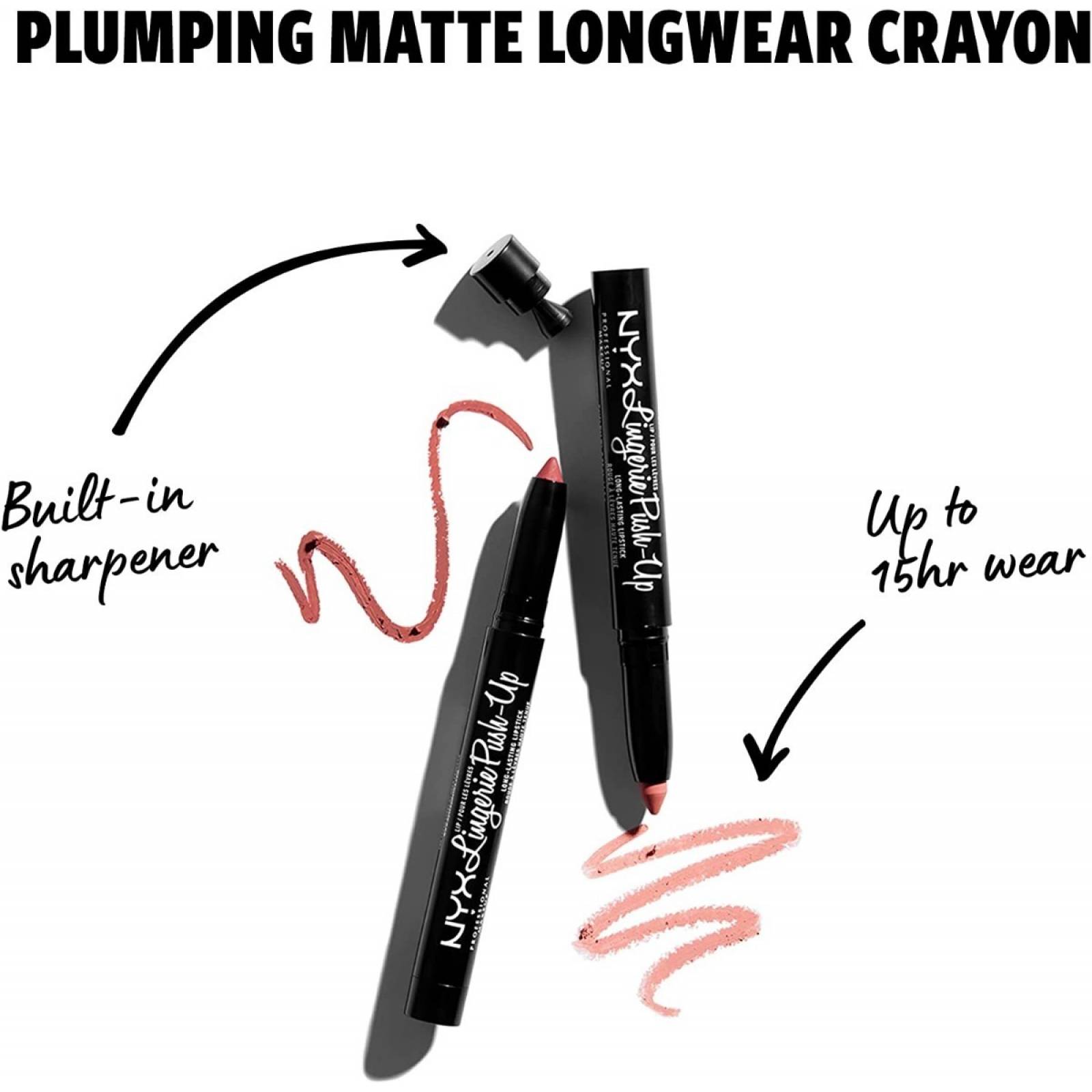 Labial Crayon Nyx Lingerie Push Up 15g