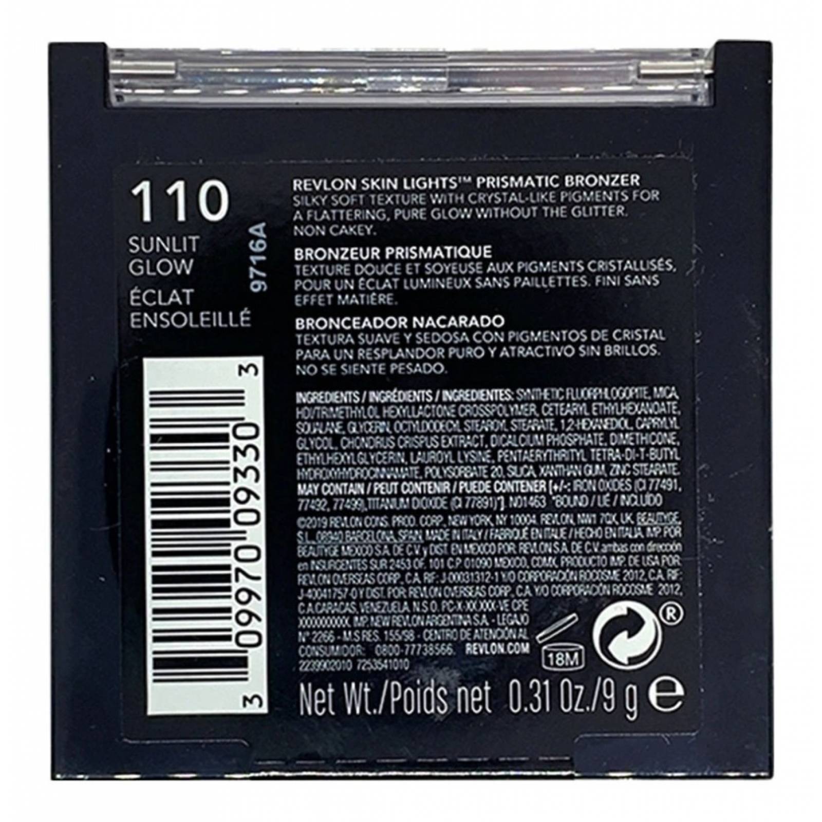 Polvo Facial Revlon Skin Lights 9g