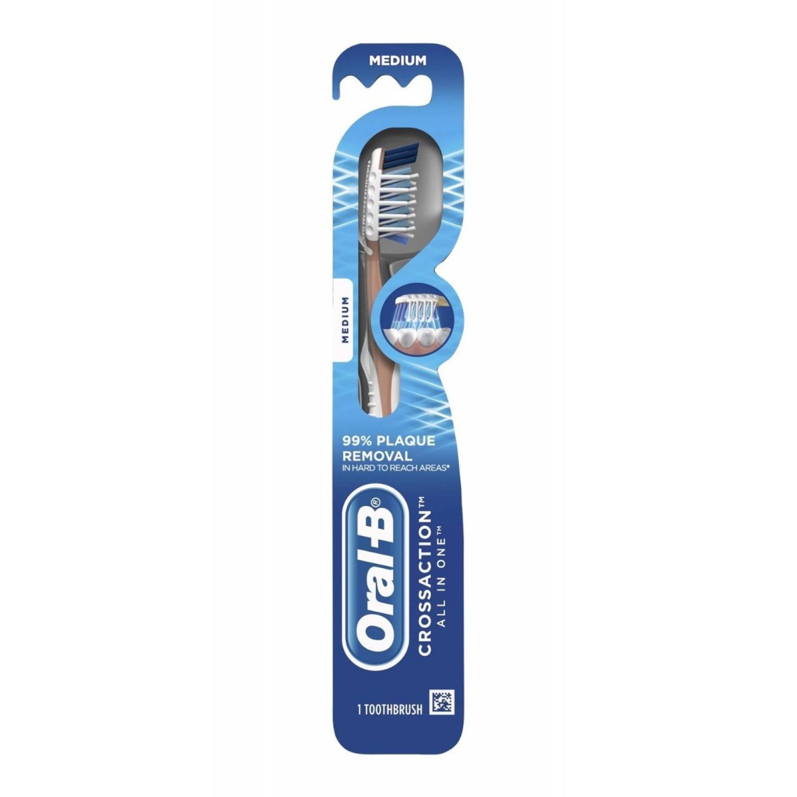Oral B Cepillo De Dientes Crossaction All In One