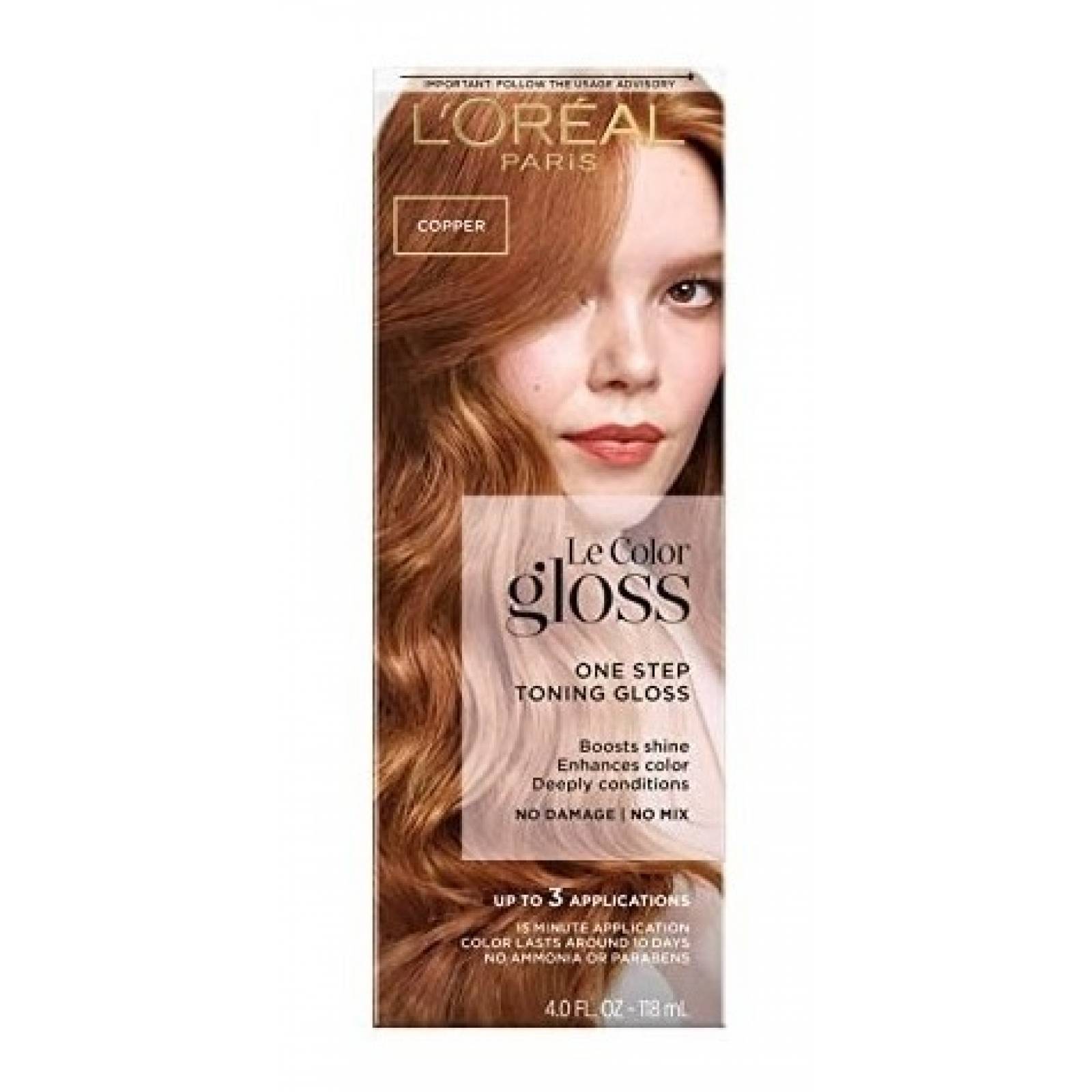 Tinte En Un Solo Paso Loreal Le Color Gloss 118ml