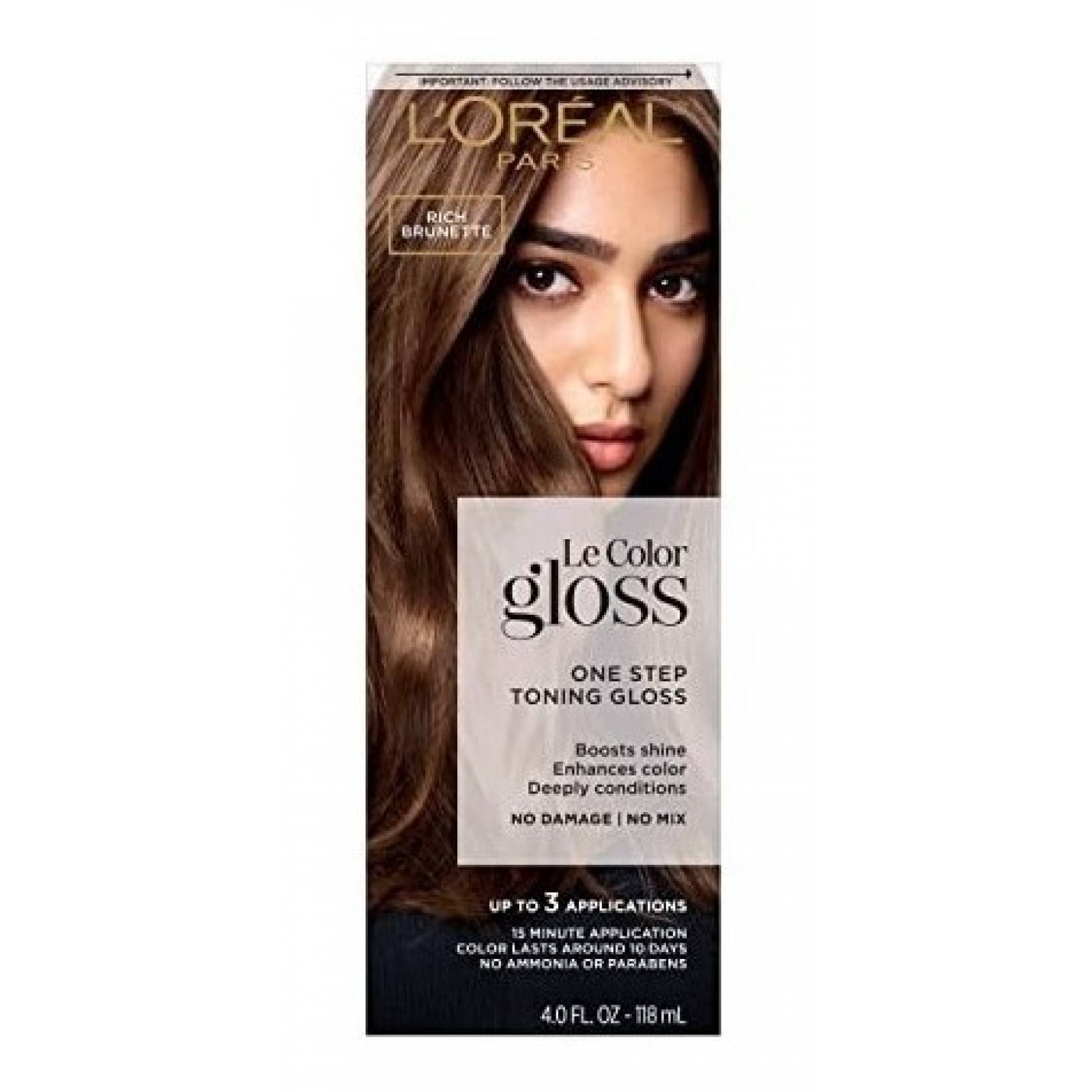 Tinte En Un Solo Paso Loreal Le Color Gloss 118ml