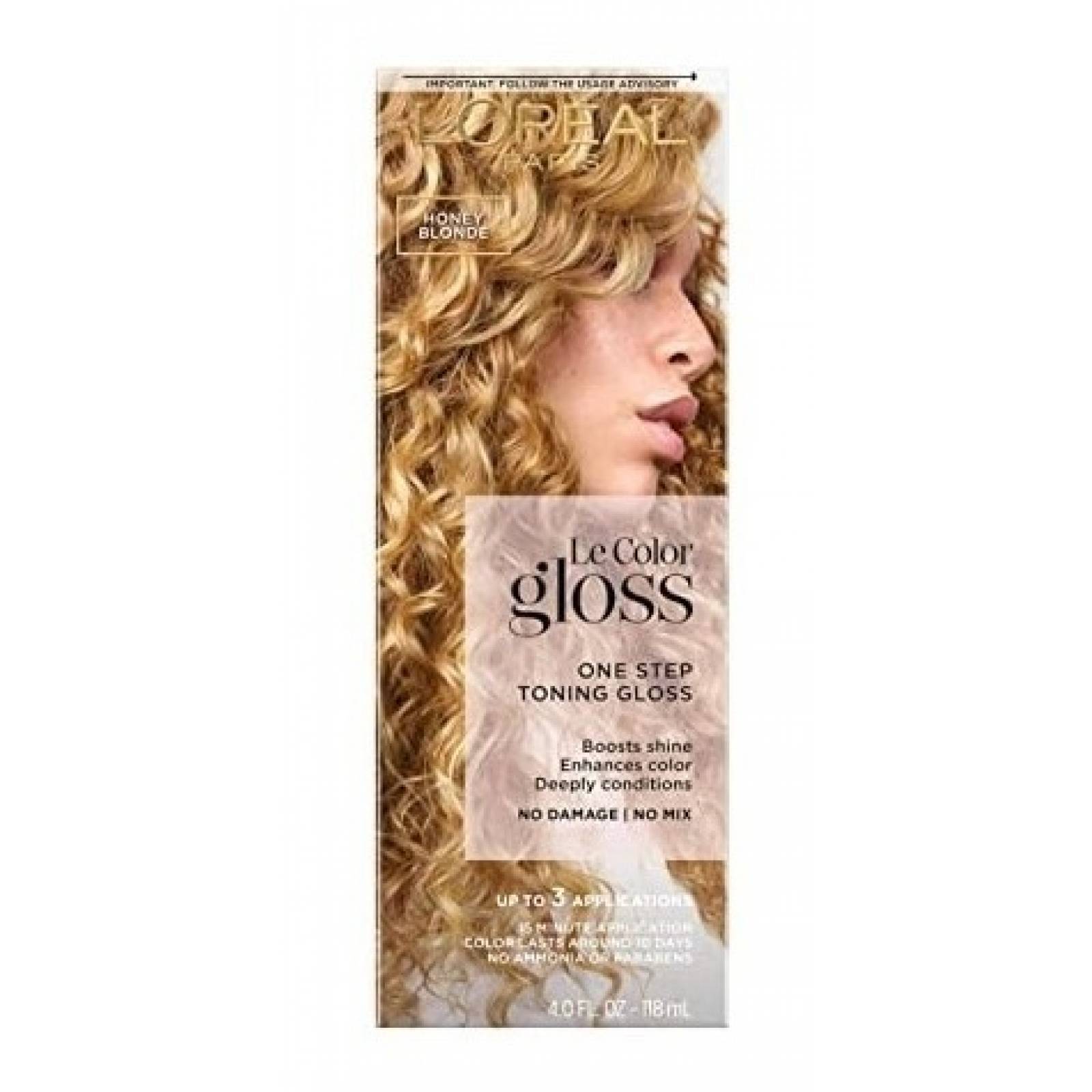 Tinte En Un Solo Paso Loreal Le Color Gloss 118ml