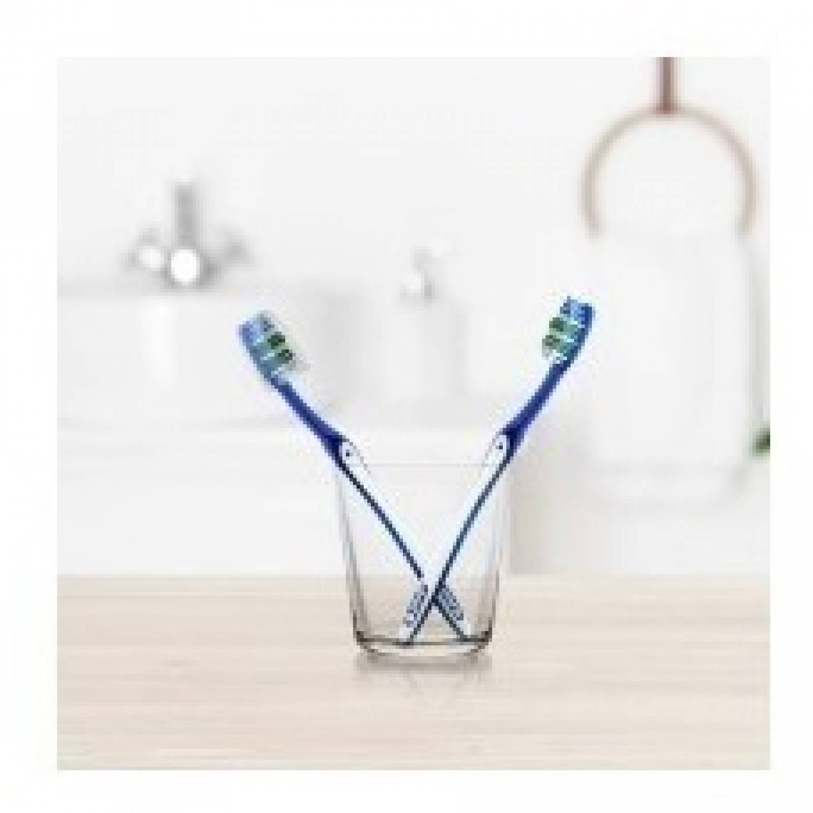 Cepillo De Dientes Oral B 1 2 3 Clean Medio 2 Piezas