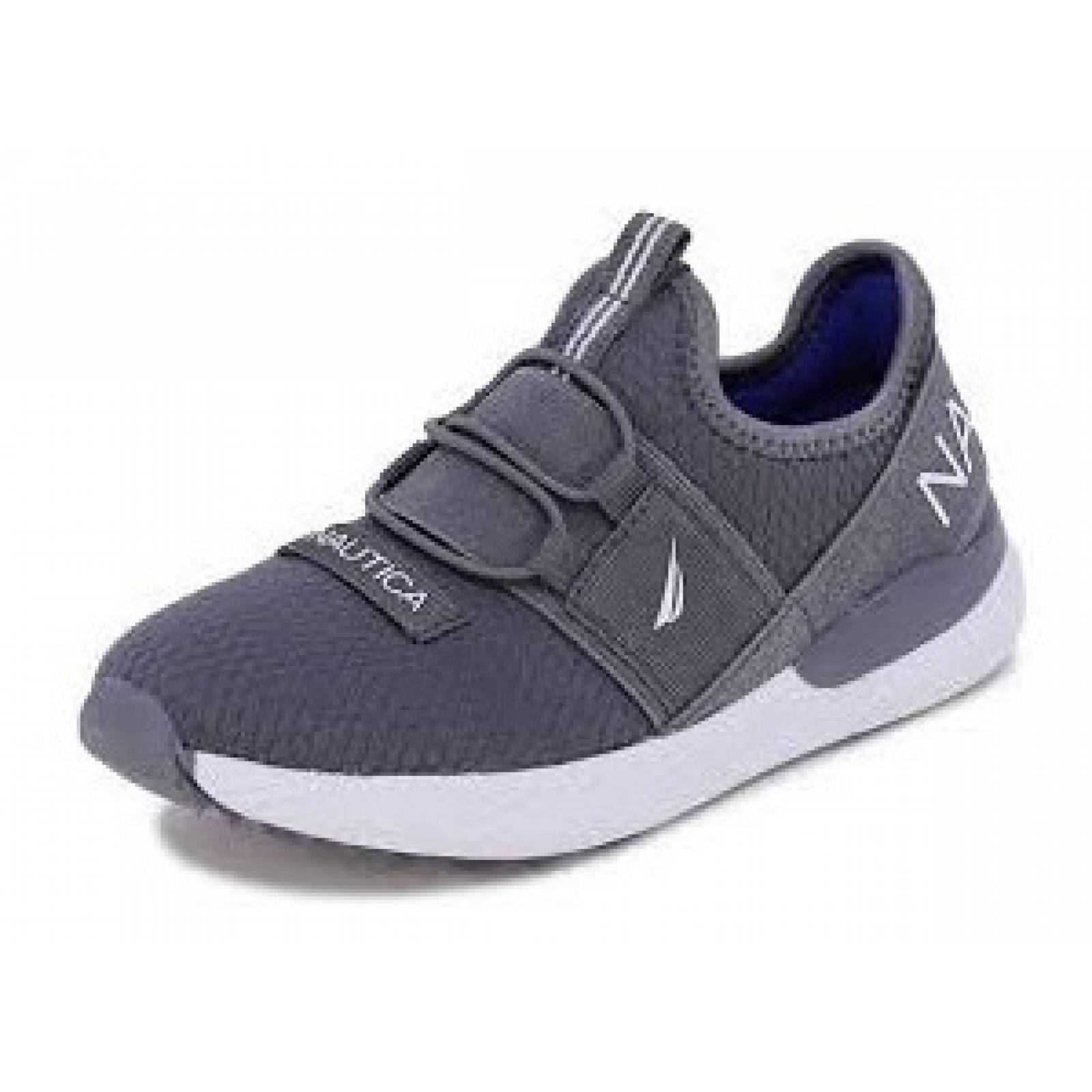 Tenis Nautica Hombre Neave Bali Gris blanco