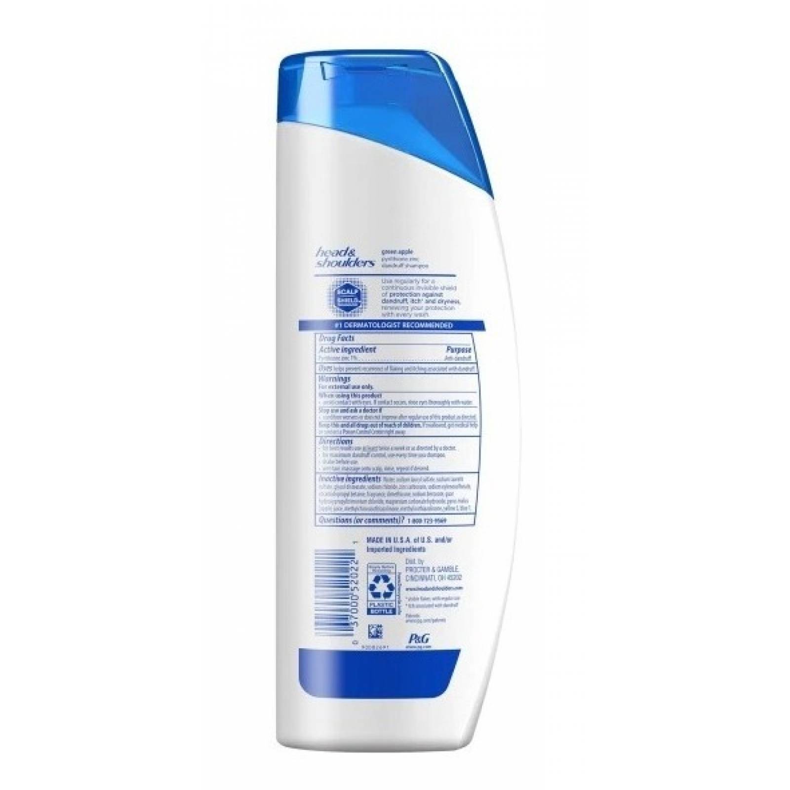 Head & Shoulders Shampoo Acondicionador Manzana Verde 400ml