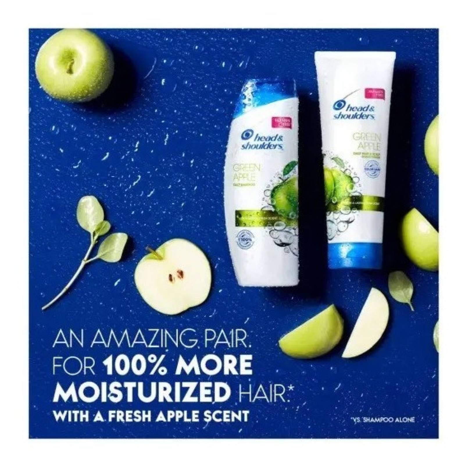 Head & Shoulders Shampoo Acondicionador Manzana Verde 400ml