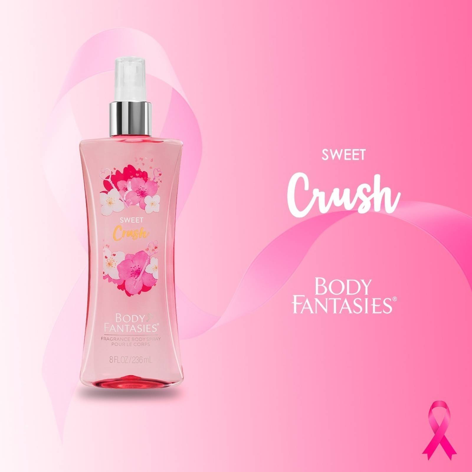 Fragancia Sweet Crush Body Fantasies 236ml
