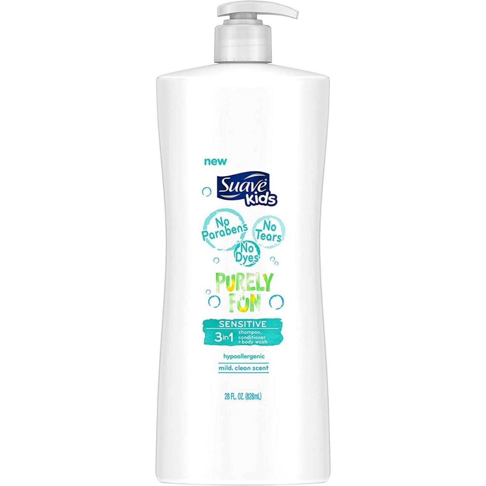 Shampoo & Acondicionador Suave Kids Purely Fun 828ml