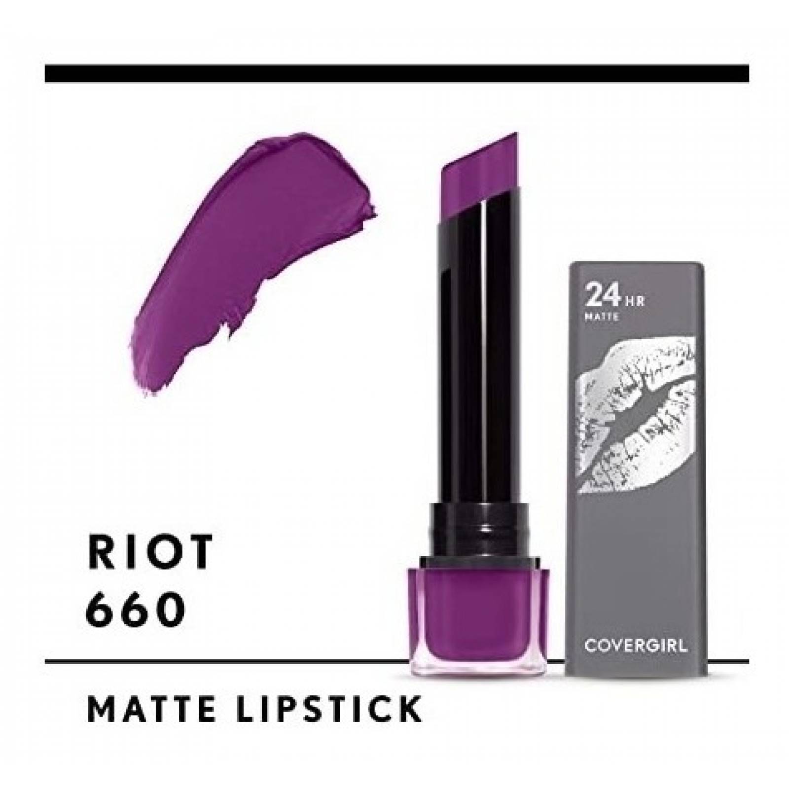 Labial Covergirl 24 Hr Matte 28g