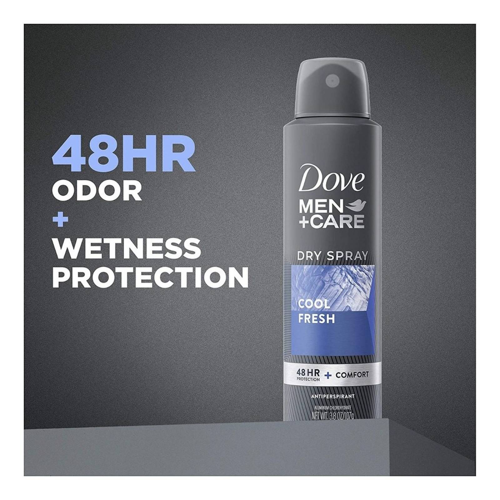 Desodorante Spray Dove Men Care Dry 107g