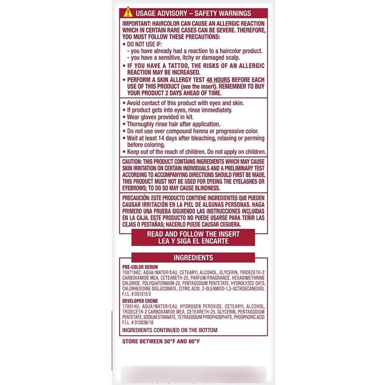 Tinte De Cabello Excellence Creme De L'oréal Paris