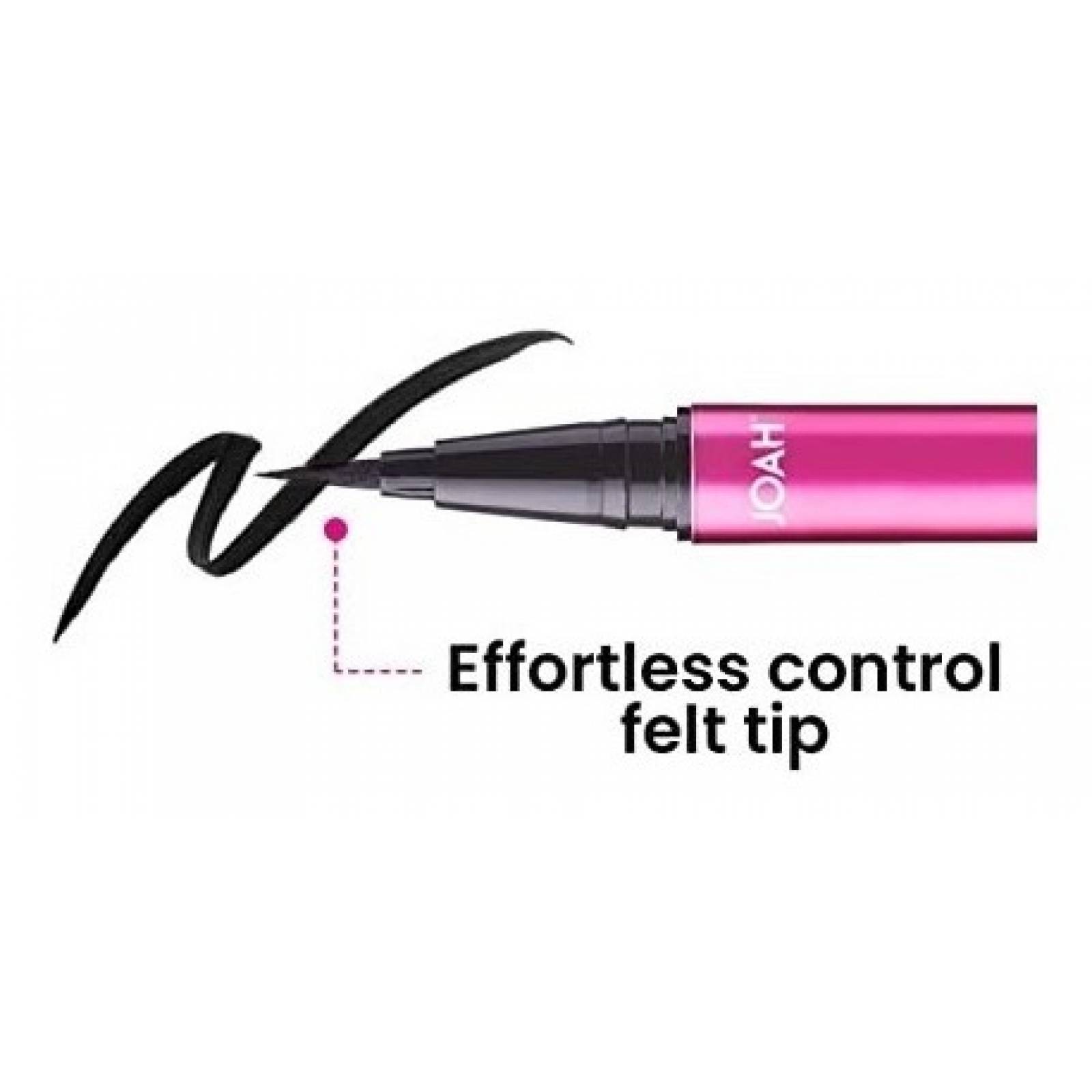 Delineador De Ojos Liquido Joah Line Up Felt Tip 055ml