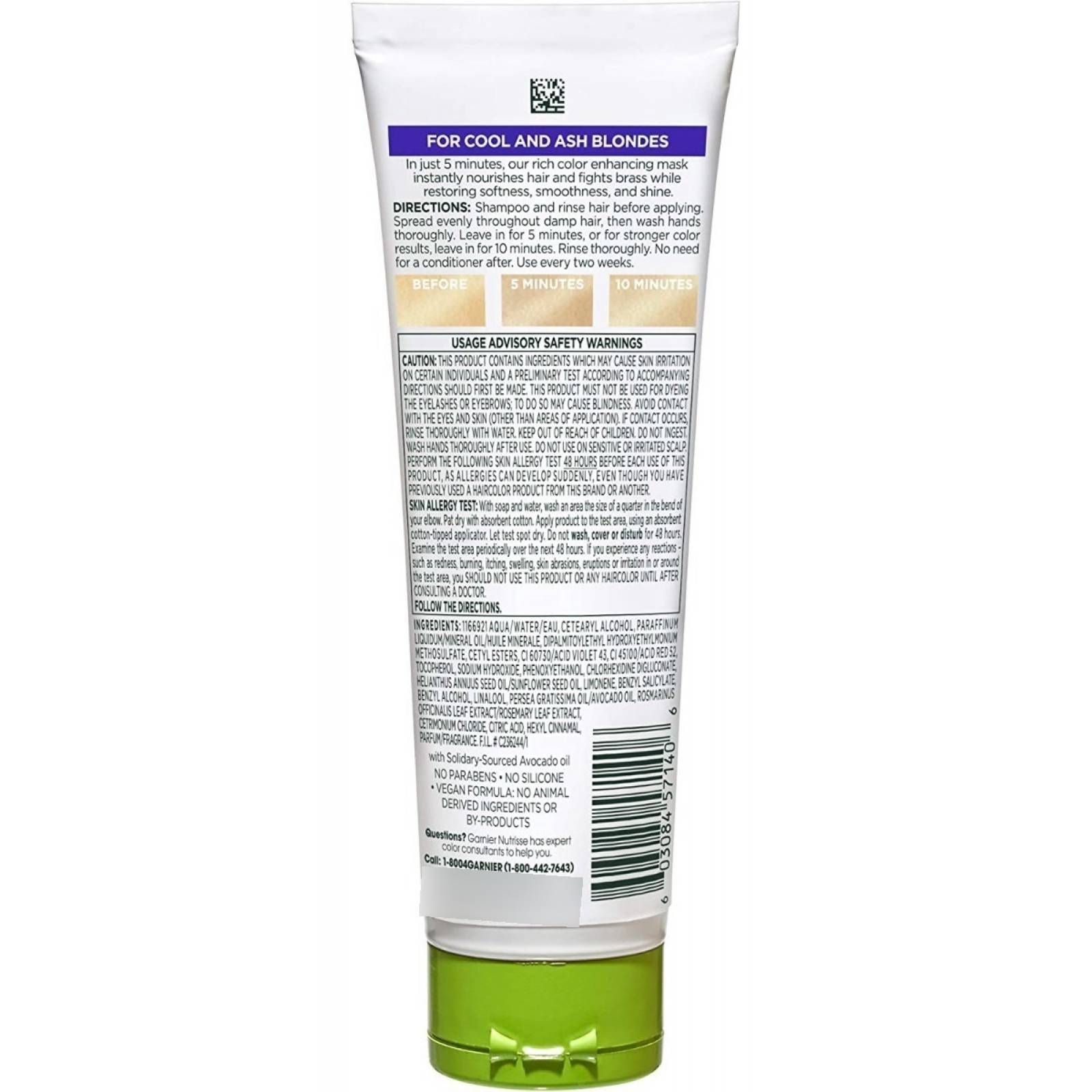 Mascarilla Para Cabello Garnier Nutrisse 125ml