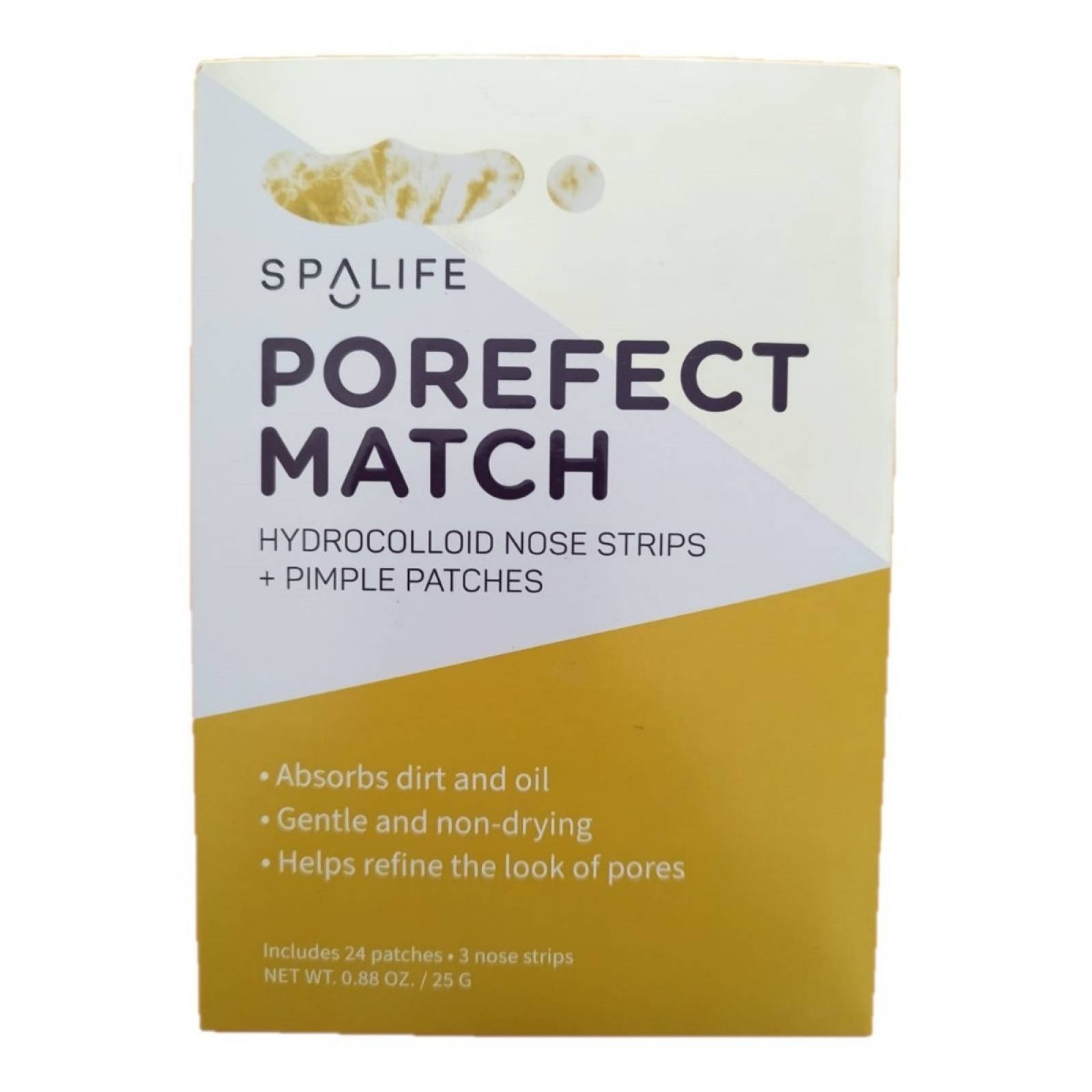 Spalife Porefect Match Tiras Nasales Hidrocoloides 24 Piezas