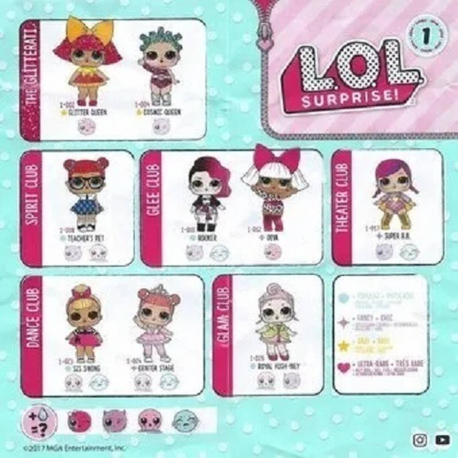 Lol Surprise Unbox Me Serie 1 Doll Mix Match Accesories