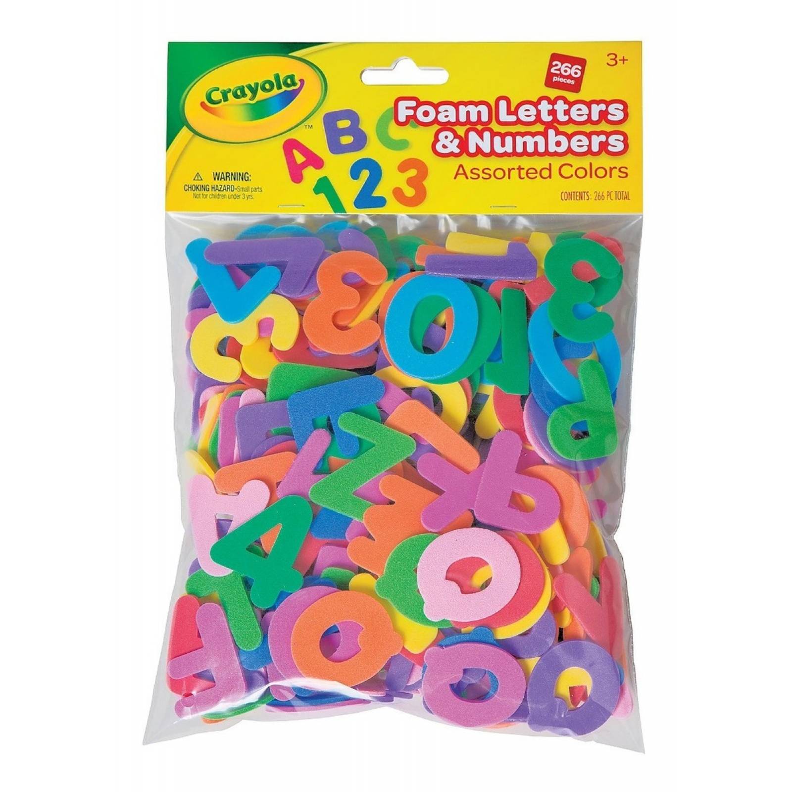 Crayola Letras Y Numeros Paquete 266 Piezas