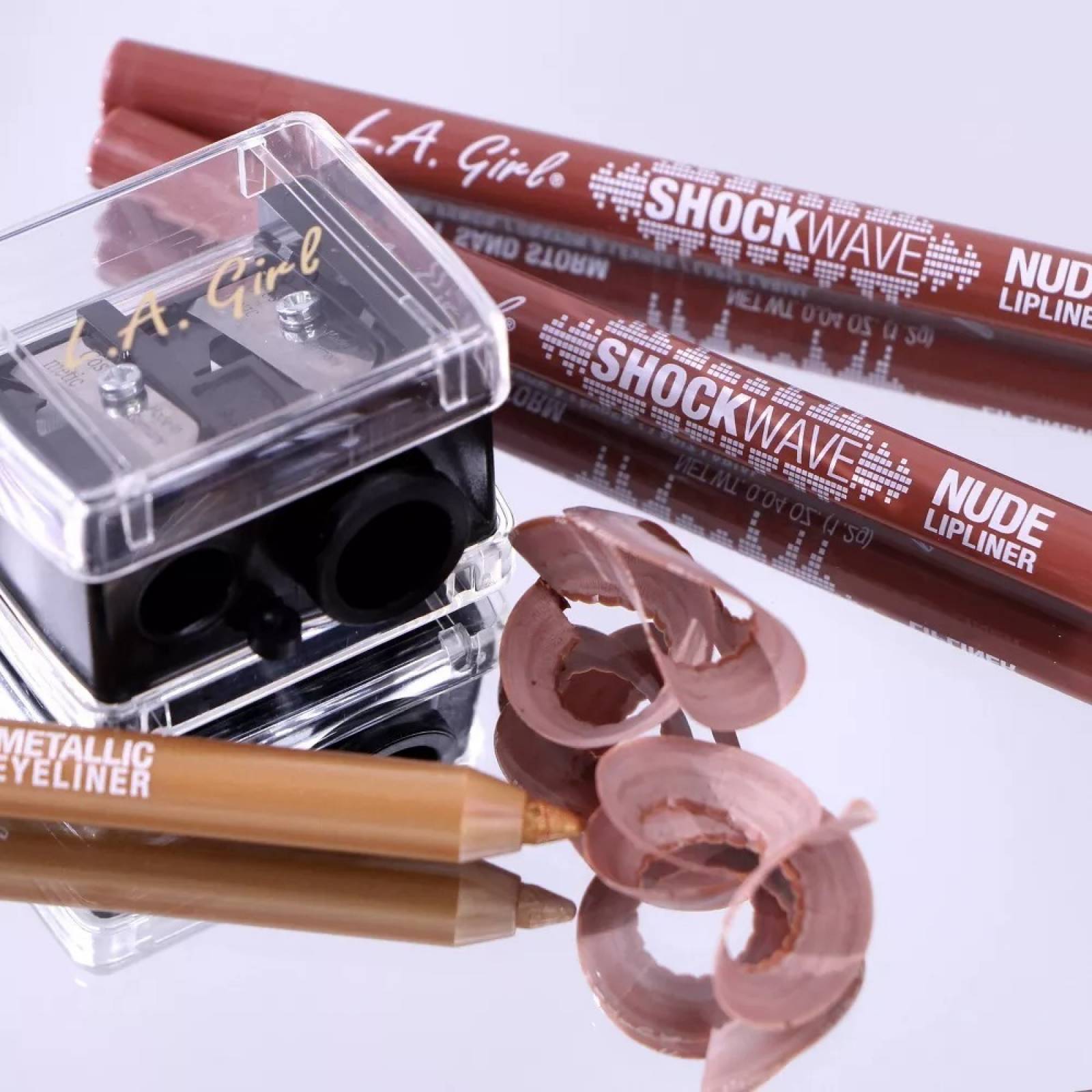 Delineador De Ojos La Girl Shock Wave Metallic 12g
