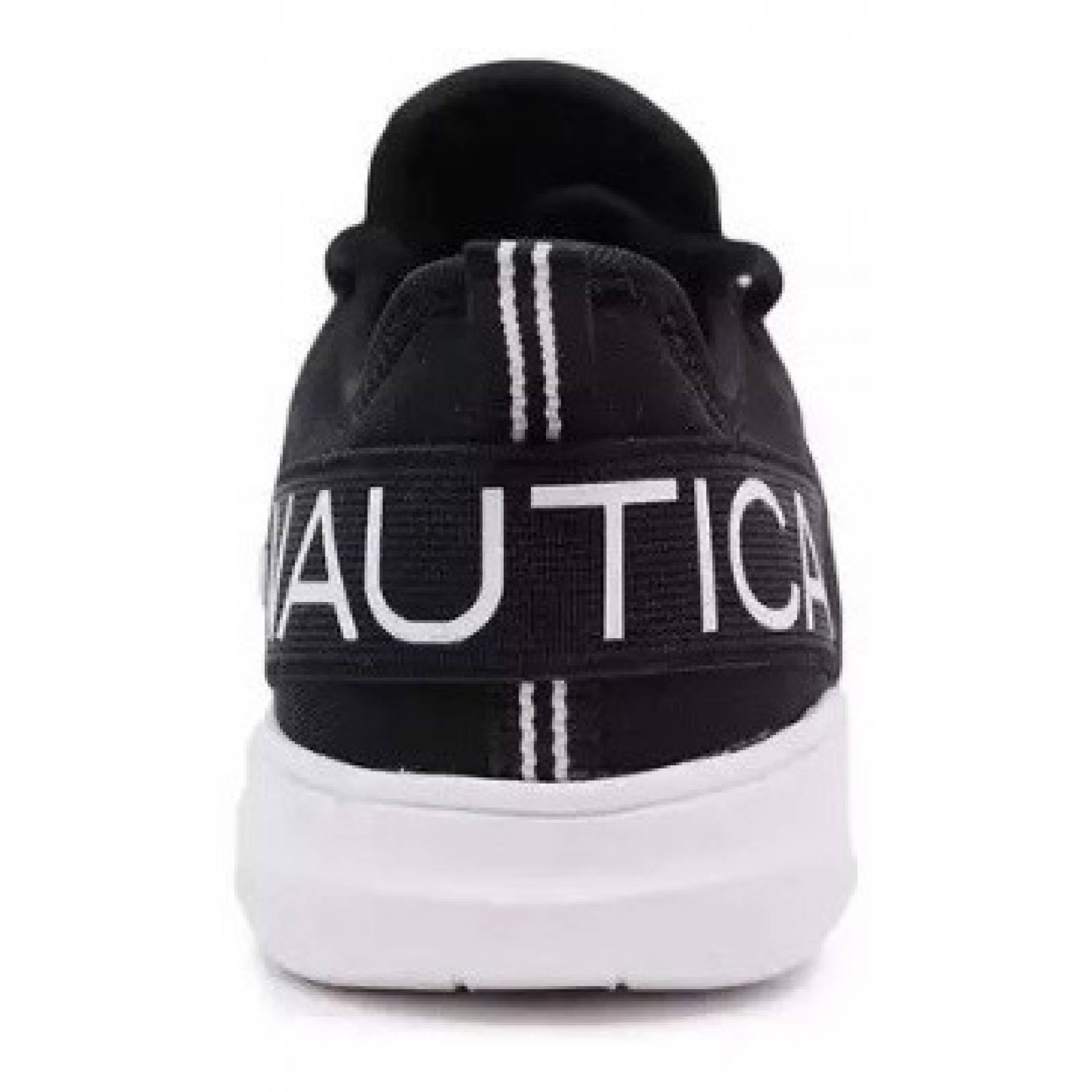 Tenis Nautica Hombre Kappil Negro Tamaño 40