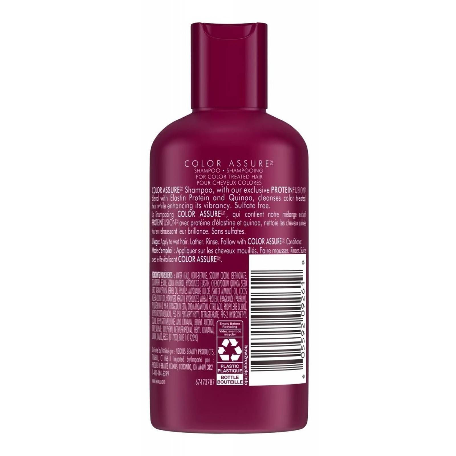 Shampoo Nexxus Color Assure Protein Fusion 89ml