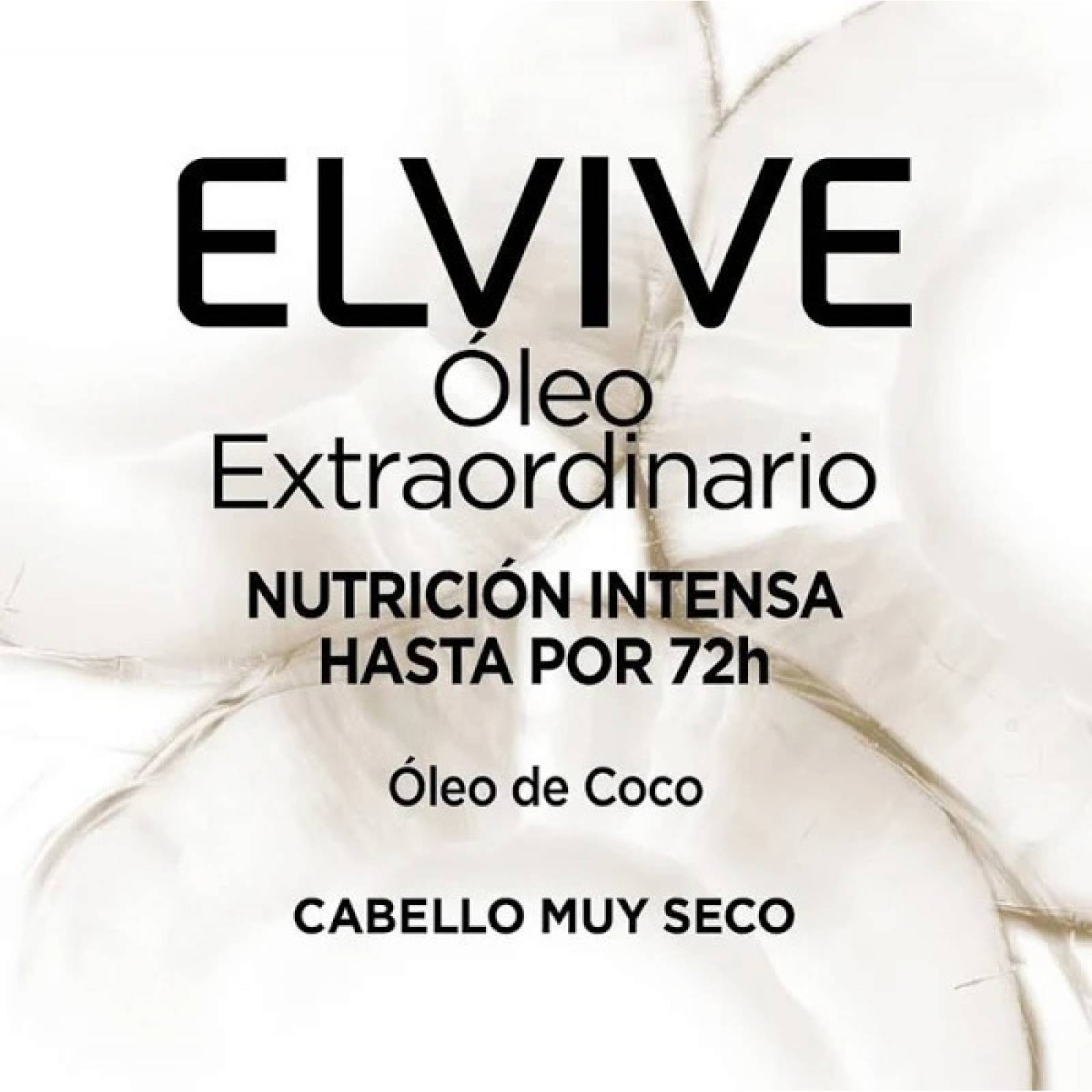 Crema Para Peinar Elvive Oleo Coco Extraordinario 300ml