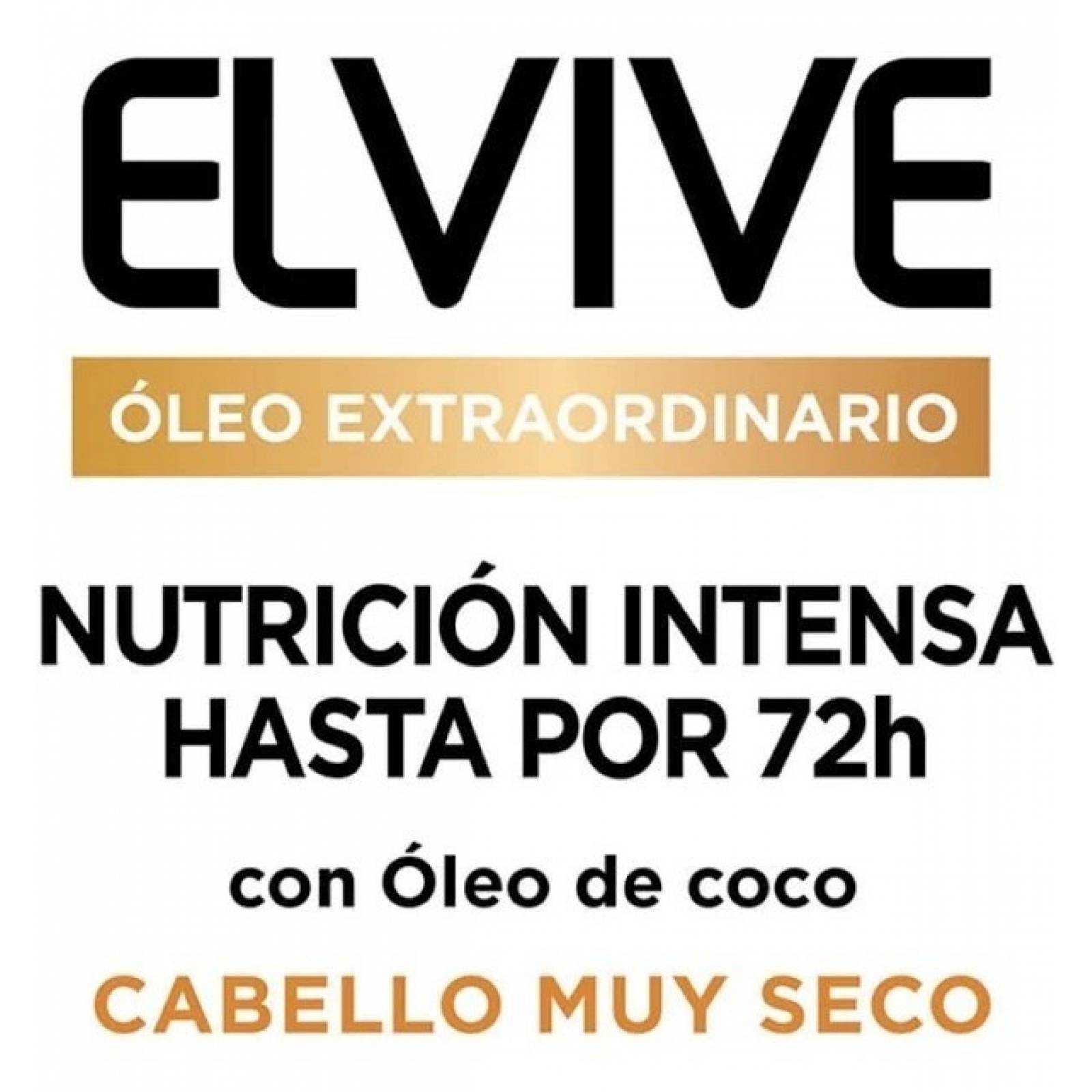 Crema Para Peinar Elvive Oleo Coco Extraordinario 300ml