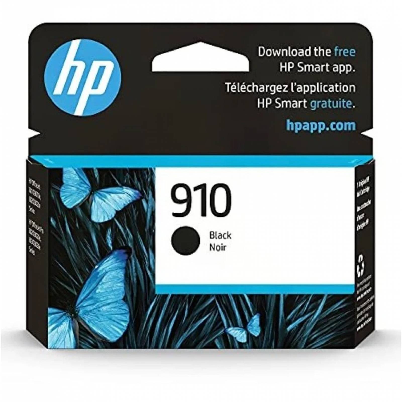 Cartucho De Tinta Hp 910 Black Noir