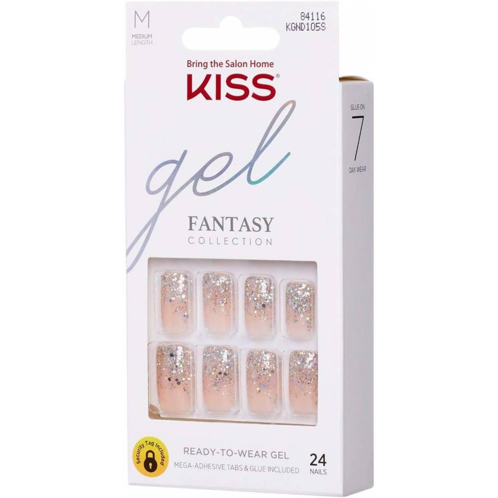 Uñas Postizas KISS Gel Fantasy Collection Mod 84116