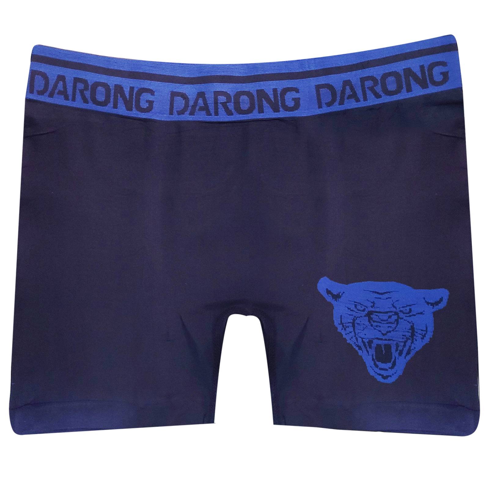 Boxer Azul Marino Grande Para Hombre de Licra