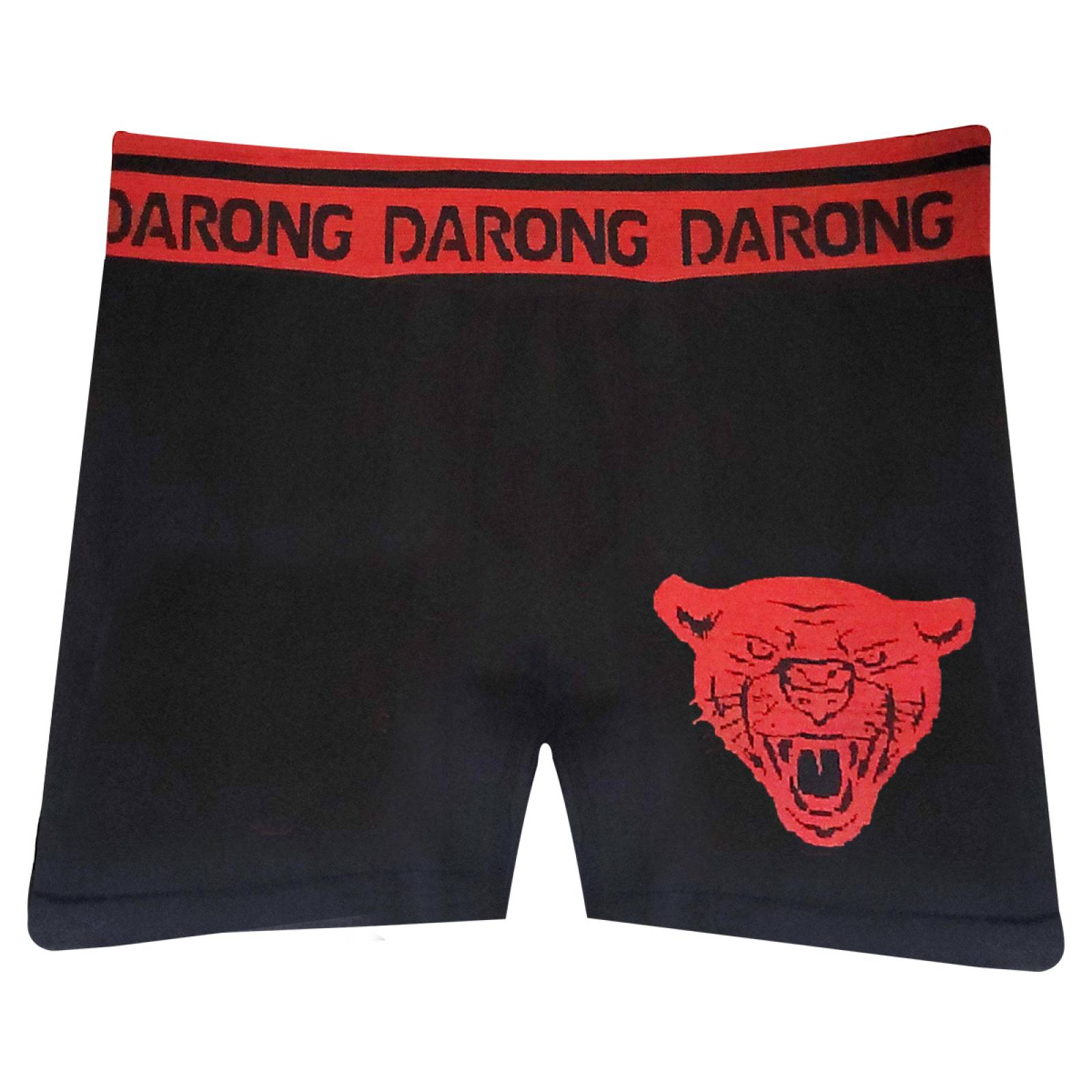 Boxer Negro Grande Para Hombre de Licra 